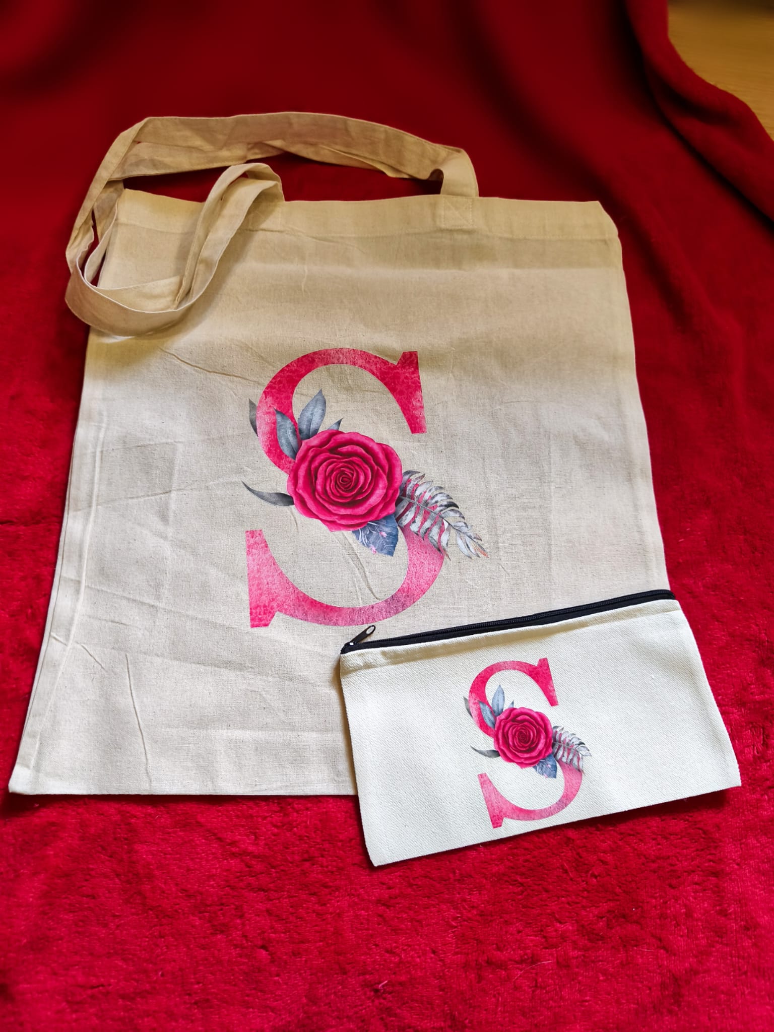 shopper e pochette personalizzata